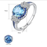 Ring Gaurosa Woman Fantasy in Silver Zirconia SR0260 - SR0260